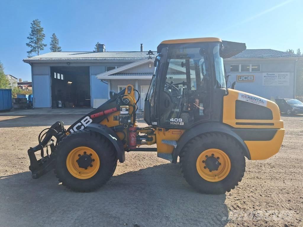 JCB 409 SV Gumikerekes homlokrakodók