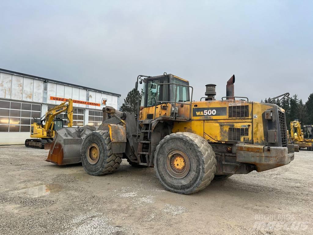 Komatsu WA 500-6 Gumikerekes homlokrakodók