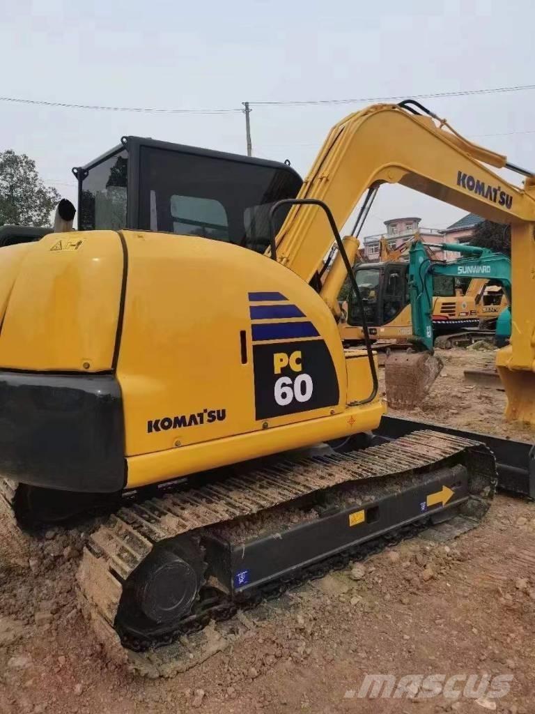 Komatsu PC 60-8 Lánctalpas kotrók