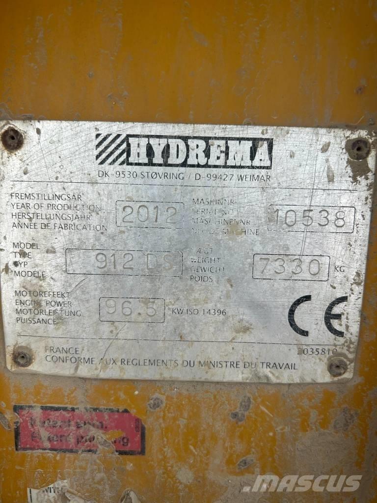Hydrema 912DS Dömperek