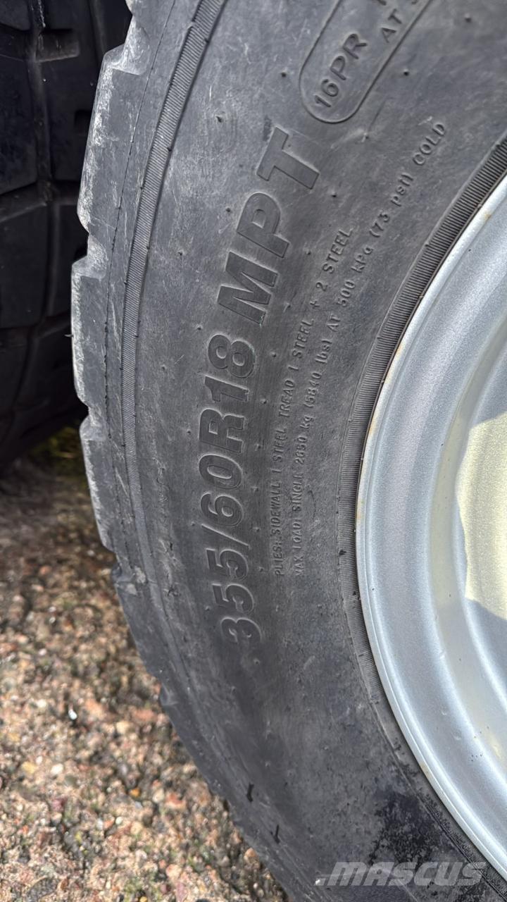 Brantner TA8040 Billenő pótkocsik