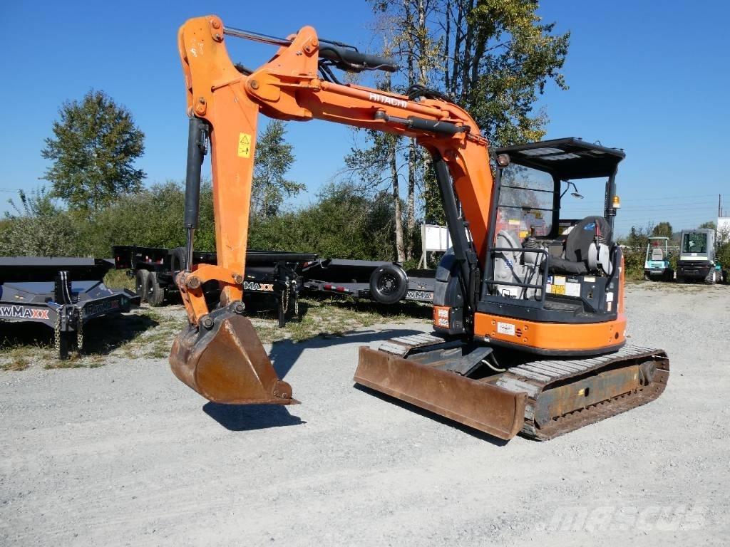 Hitachi ZX 55 UR-5B Mini kotrók < 7t