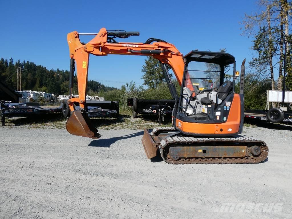 Hitachi ZX 55 UR-5B Mini kotrók < 7t