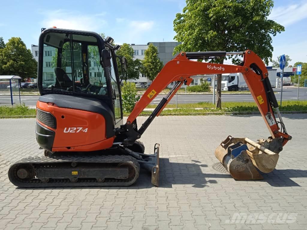 Kubota U 27-4 Mini kotrók < 7t