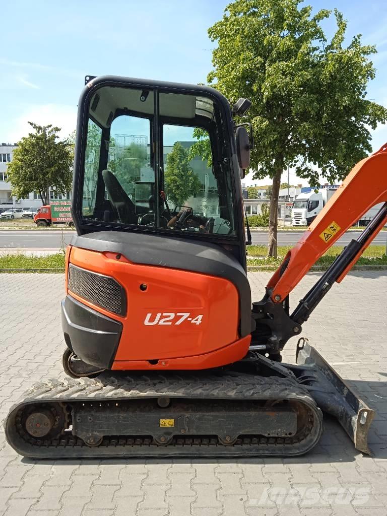Kubota U 27-4 Mini kotrók < 7t