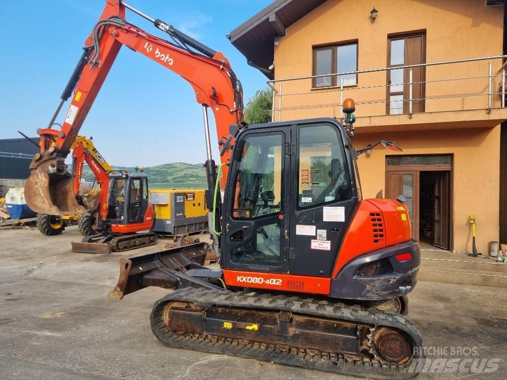 Kubota KX 80-4 Közepes (midi) kotrók 7 t - 12 t