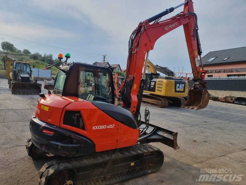 Kubota KX 80-4 Közepes (midi) kotrók 7 t - 12 t