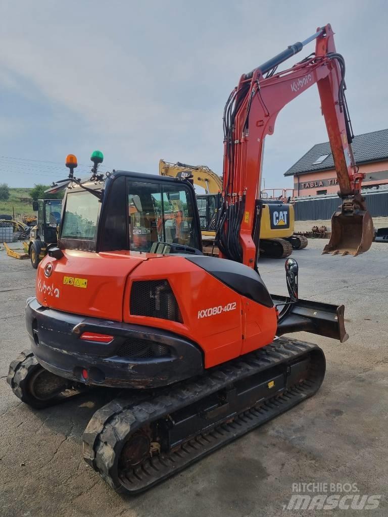 Kubota KX 80-4 Közepes (midi) kotrók 7 t - 12 t