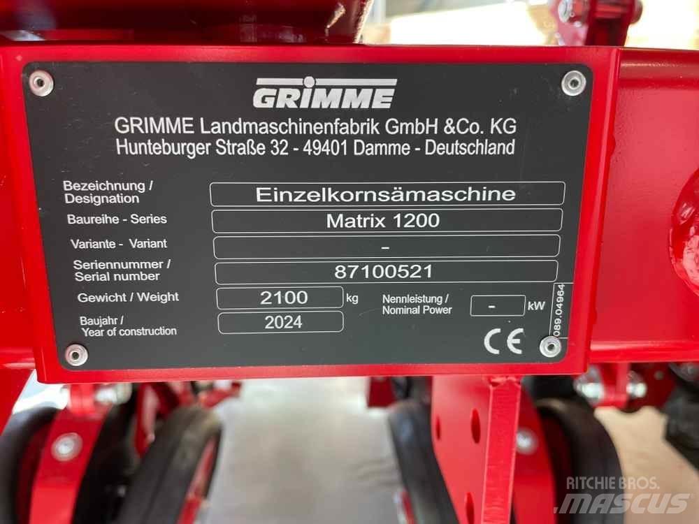 Grimme MATRIX 1200 Egyéb mezőgazdasági gépek