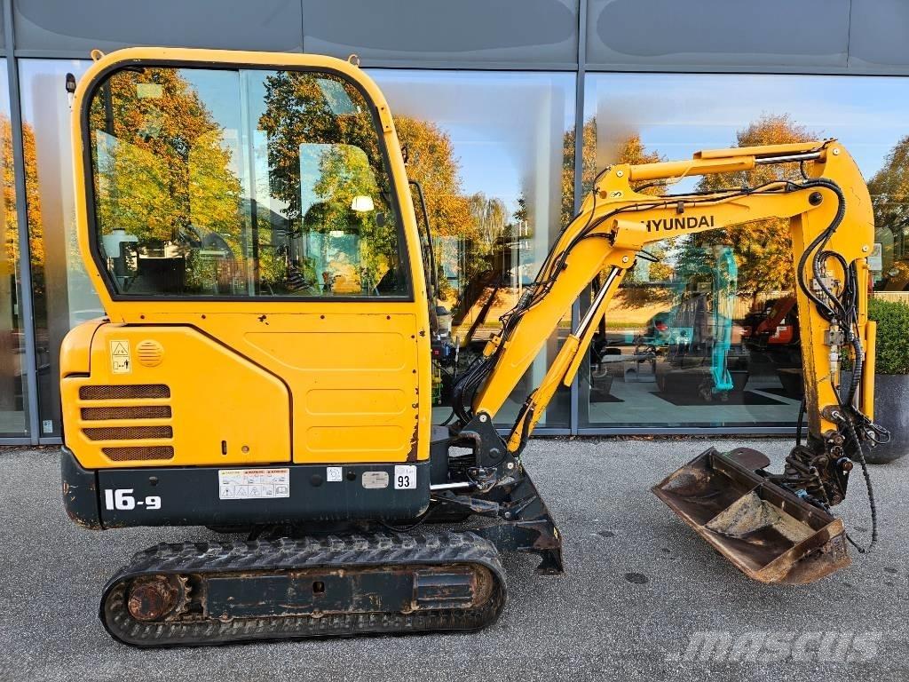 Hyundai Robex 16-9 Mini kotrók < 7t
