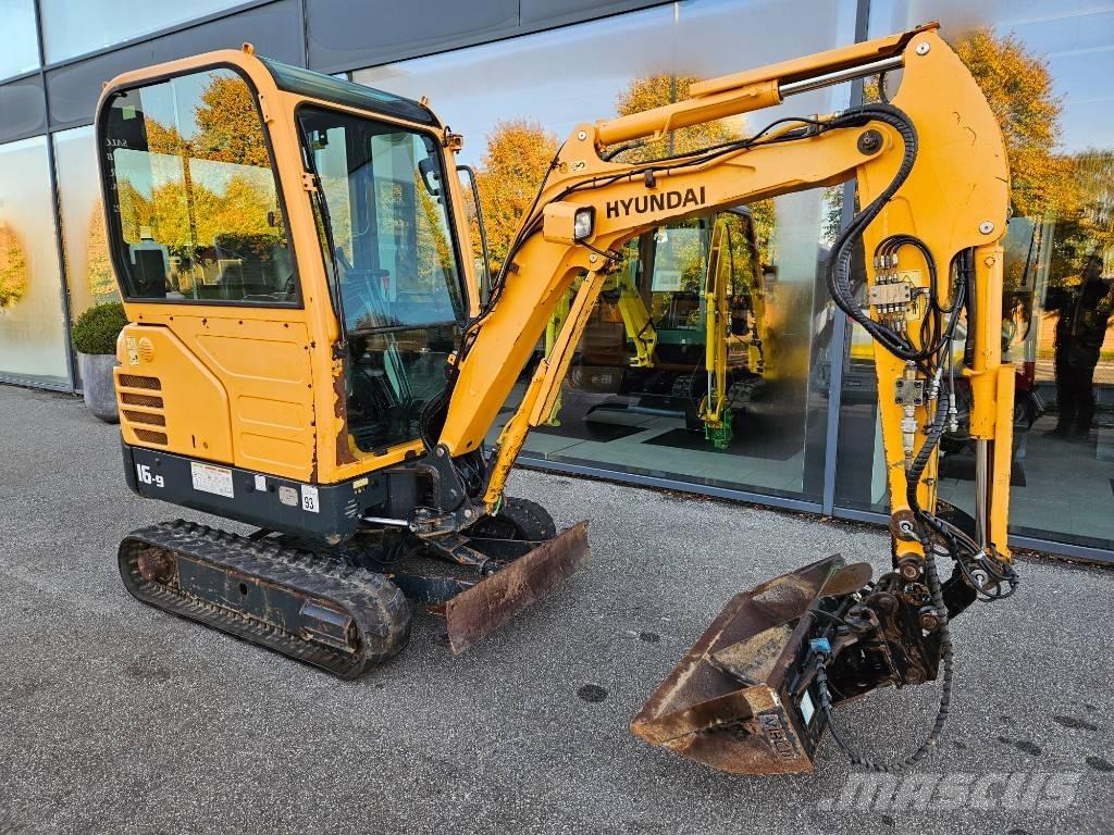 Hyundai Robex 16-9 Mini kotrók < 7t