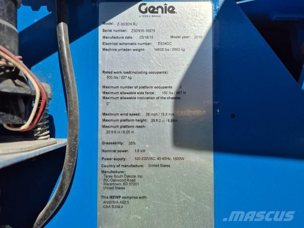 Genie Z 30/20 N Karos emelők