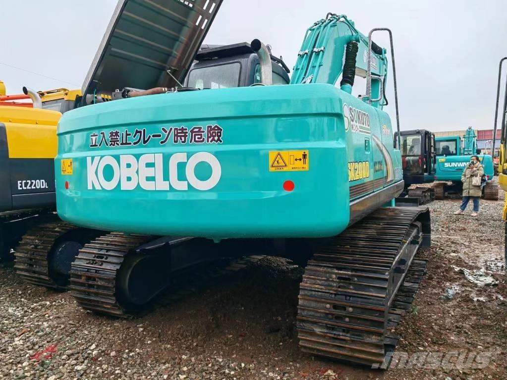 Kobelco SK200D Lánctalpas kotrók