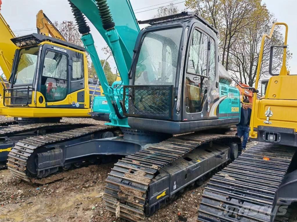 Kobelco SK200D Lánctalpas kotrók