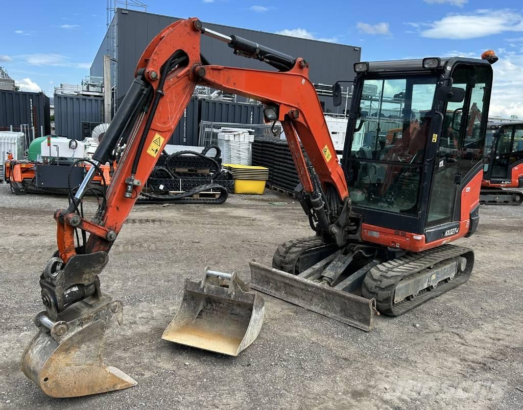 Kubota KX 027 Mini kotrók < 7t
