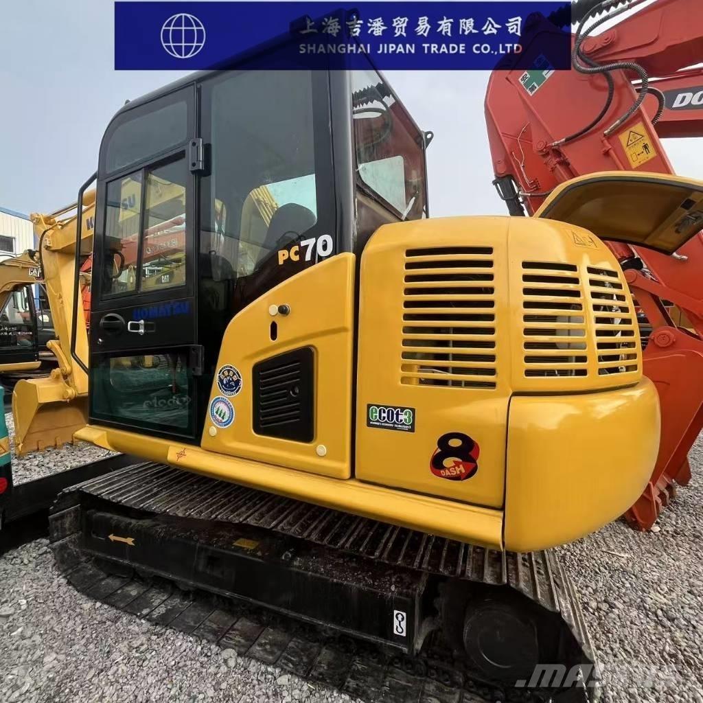 Komatsu PC 70 Lánctalpas kotrók
