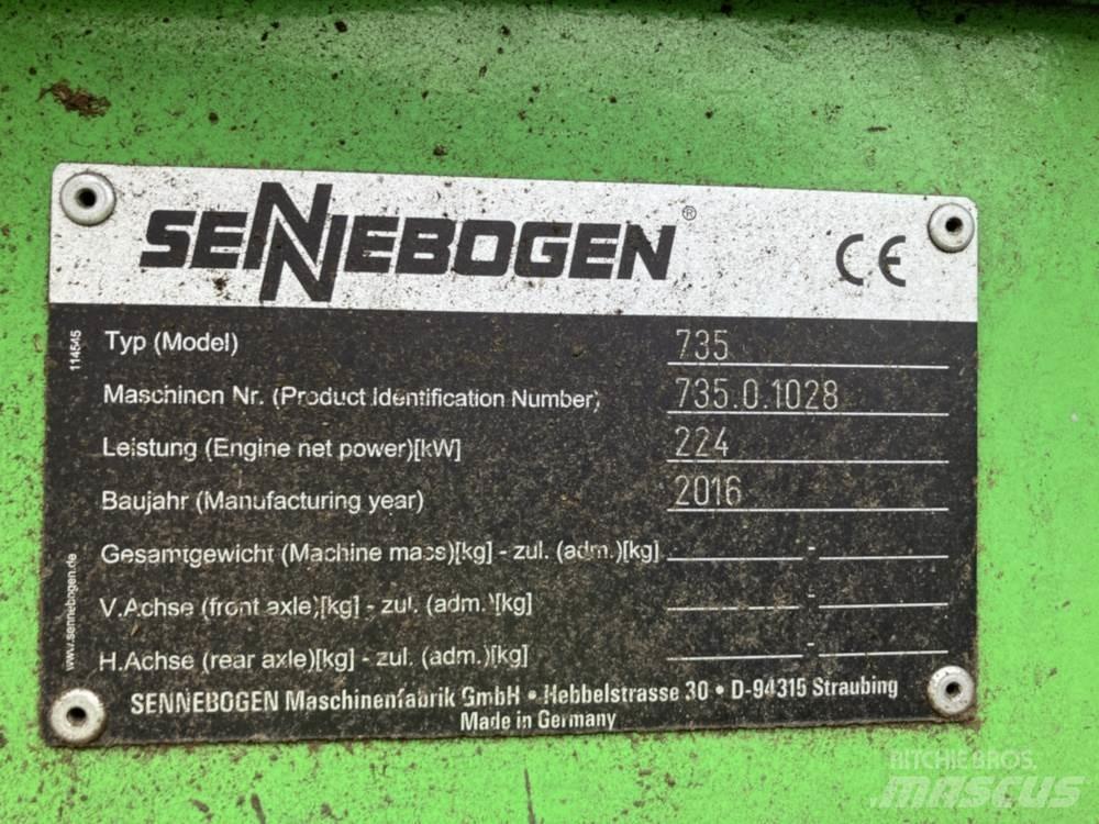 Sennebogen 735E Hulladékkezelő gépek