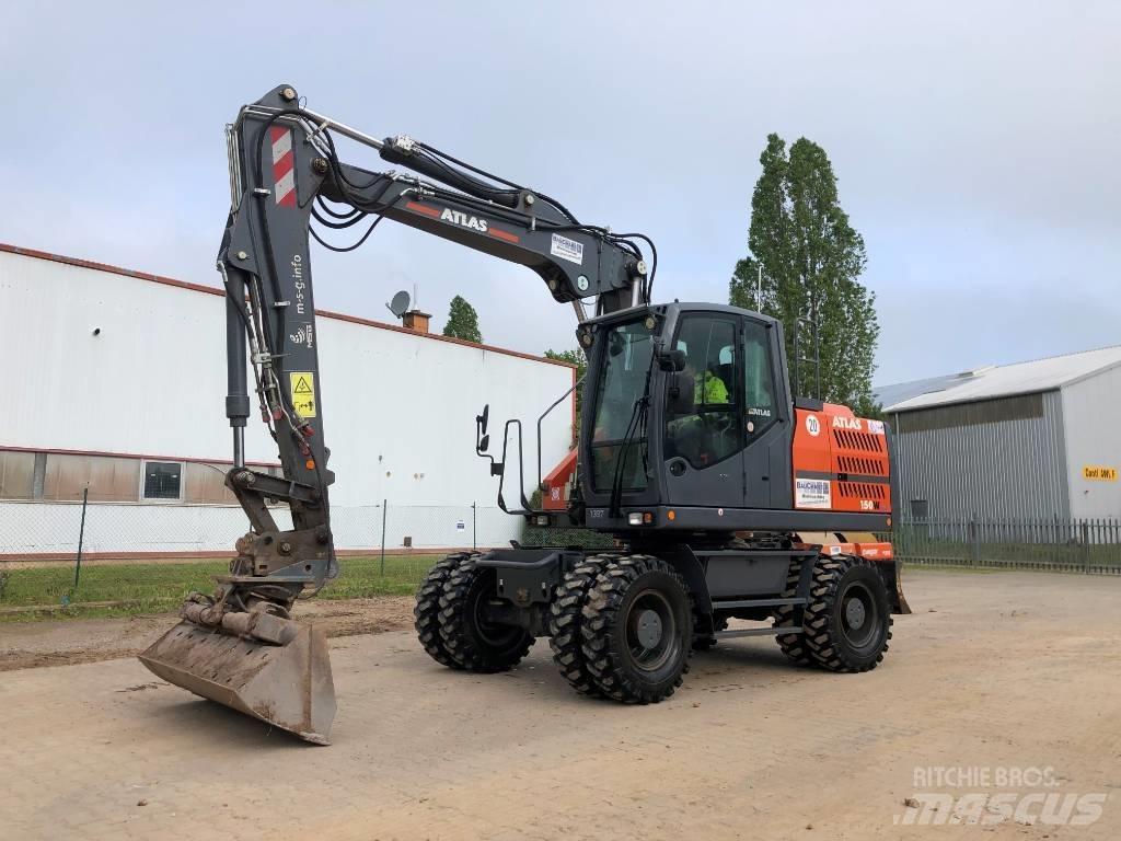 Atlas 150 W Gumikerekes kotrók