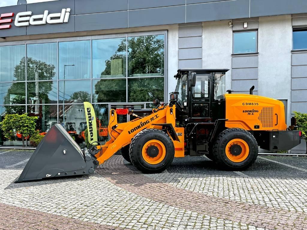 Lonking CDM835H 835H Gumikerekes homlokrakodók