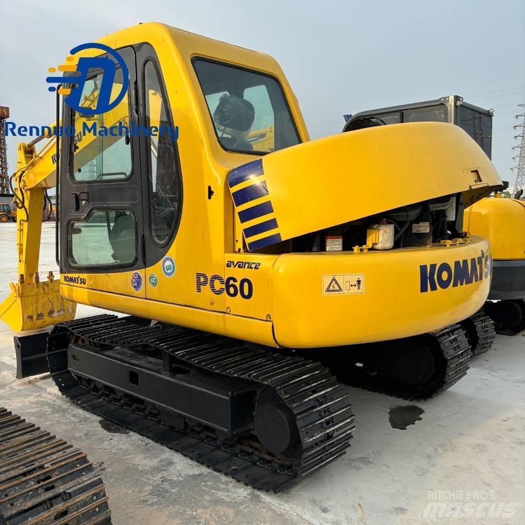 Komatsu PC 60 Mini kotrók < 7t