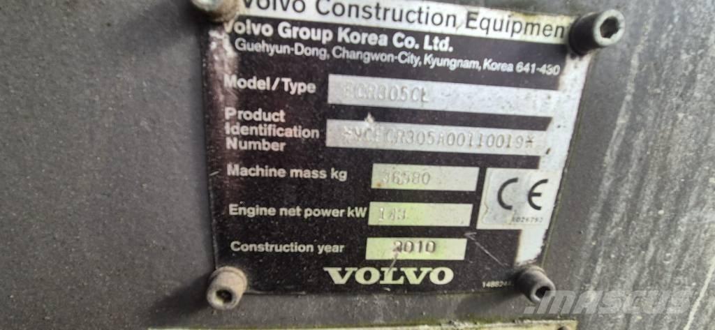 Volvo 305C Bontásra használt kotrók