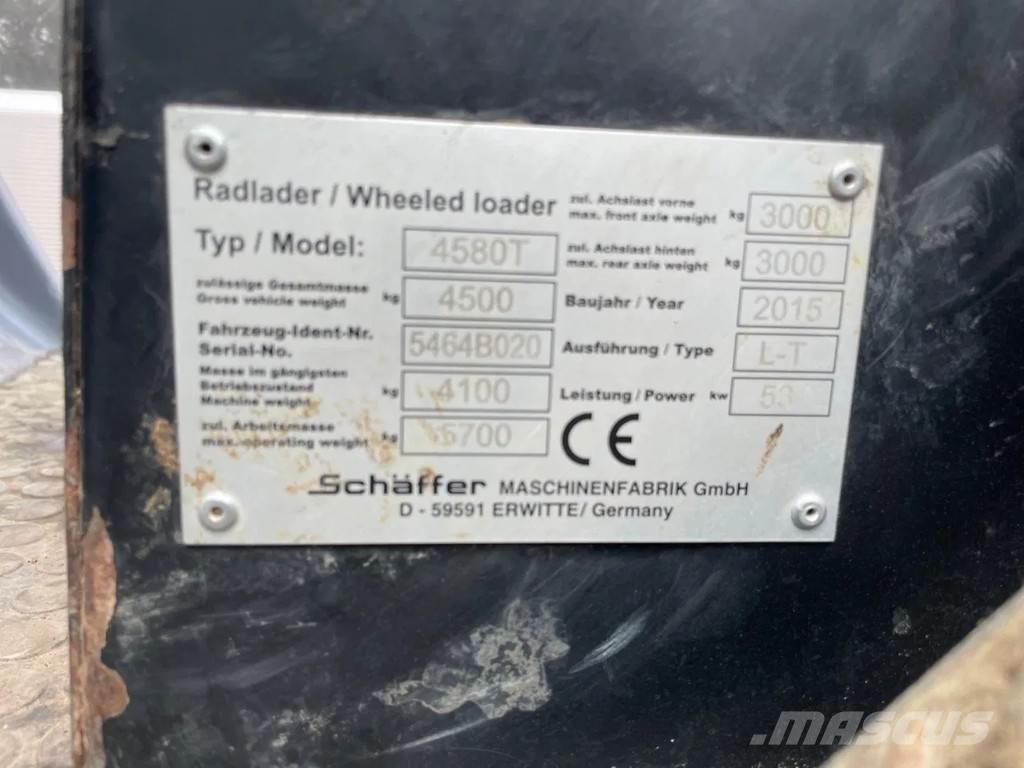 Schäffer 4580T Teleszkópos gumikerekes rakodók
