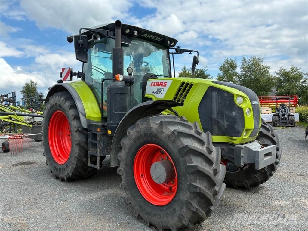 CLAAS ARION 650 Traktorok