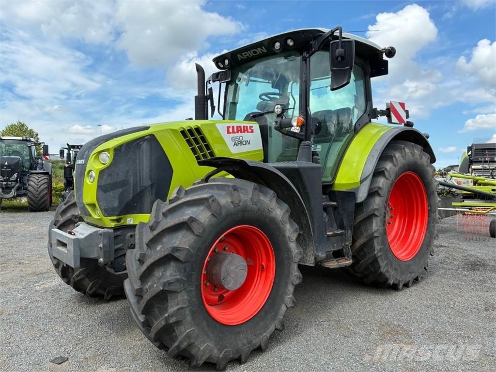 CLAAS ARION 650 Traktorok