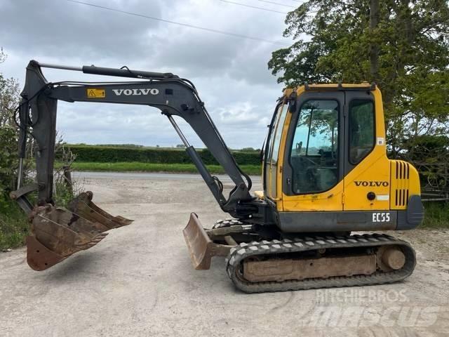 Volvo EC 55 B Mini kotrók < 7t