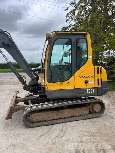 Volvo EC 55 B Mini kotrók < 7t