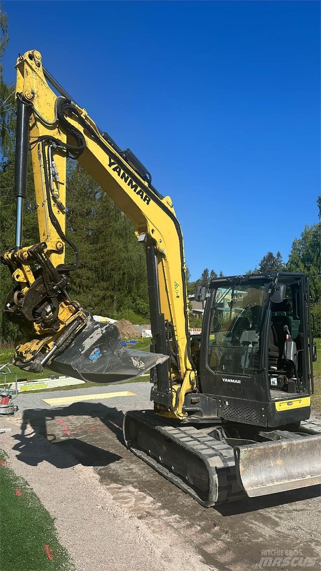 Yanmar Vio 80-1A Közepes (midi) kotrók 7 t - 12 t