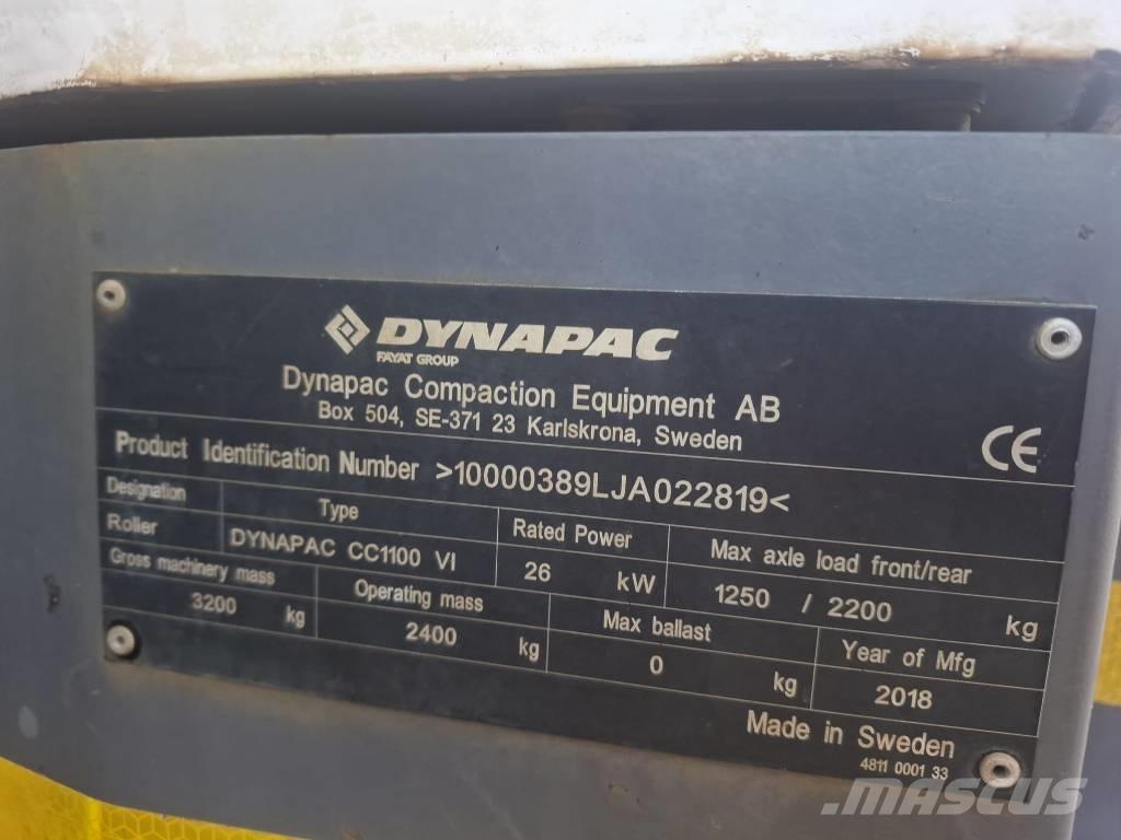 Dynapac CC 1100 VI Ikerdobos hengerek