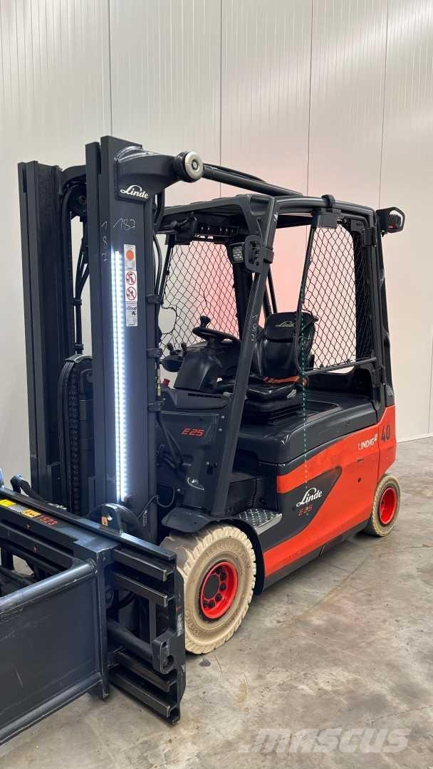 Linde E25L Elektromos targoncák