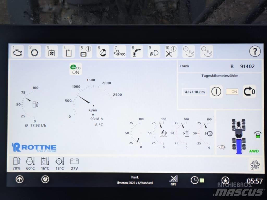 Rottne H21 SP 761 Betakarítók