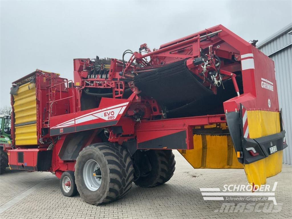 Grimme EVO 280 Burgonya kombájnok és kiszedők