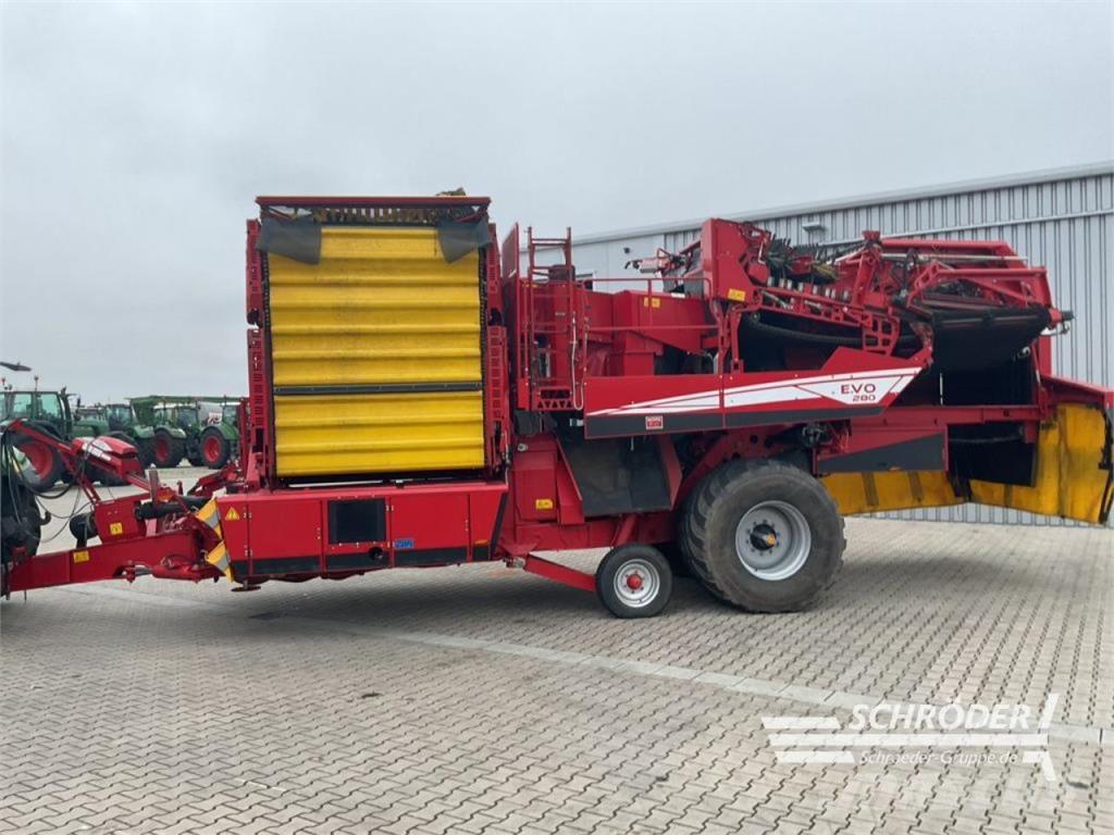 Grimme EVO 280 Burgonya kombájnok és kiszedők