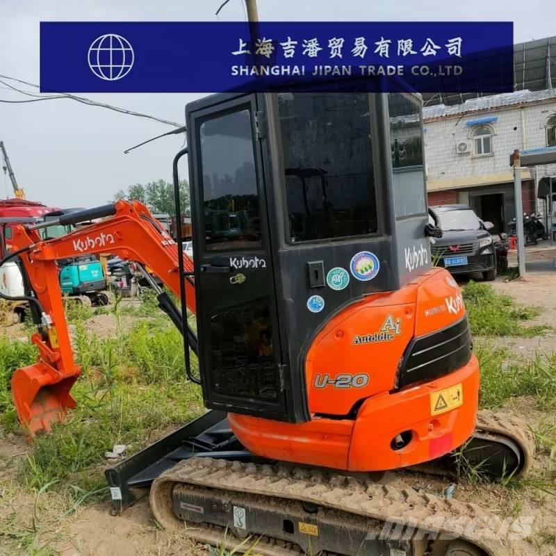 Kubota U 20 Mini kotrók < 7t