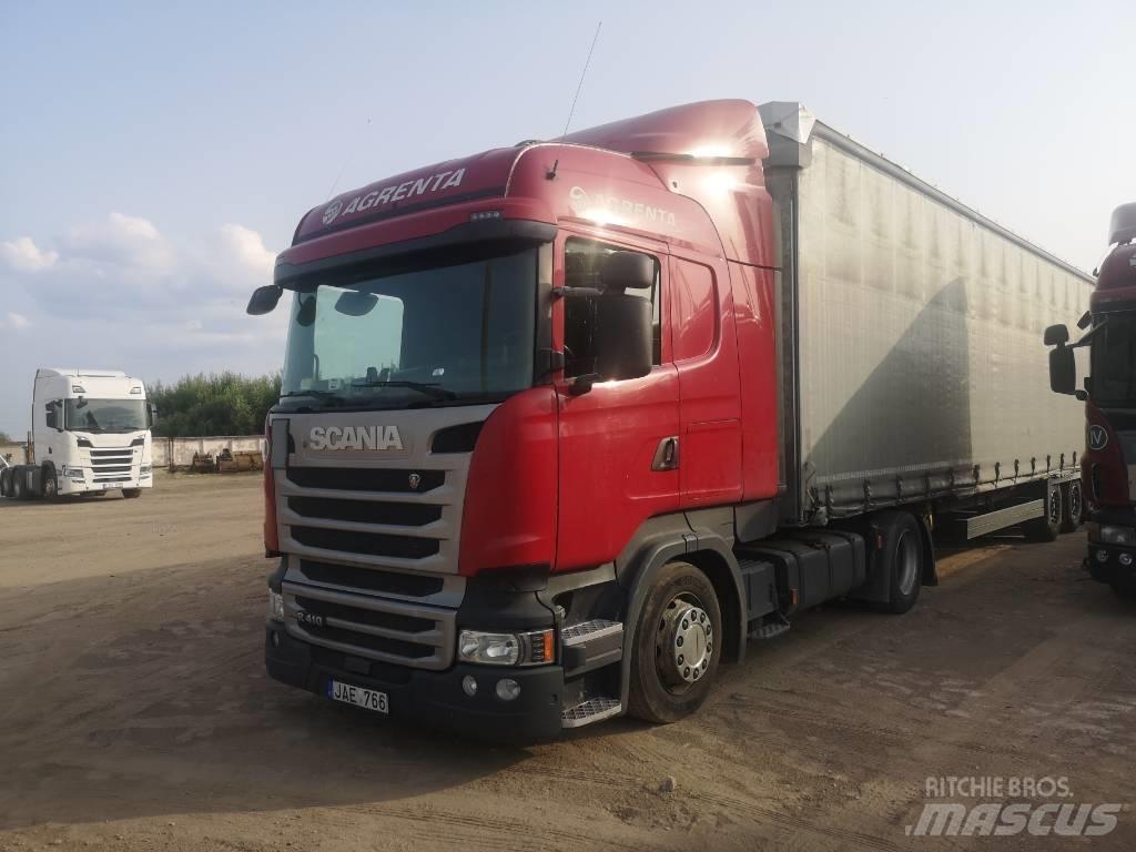 Scania R410 mega Nyergesvontatók