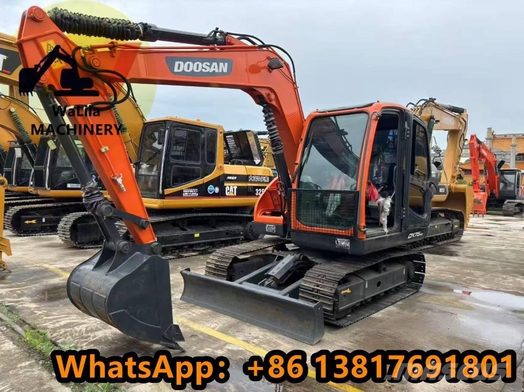 Doosan DX 75-9 C Mini kotrók < 7t