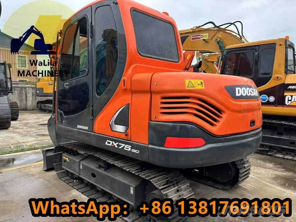 Doosan DX 75-9 C Mini kotrók < 7t