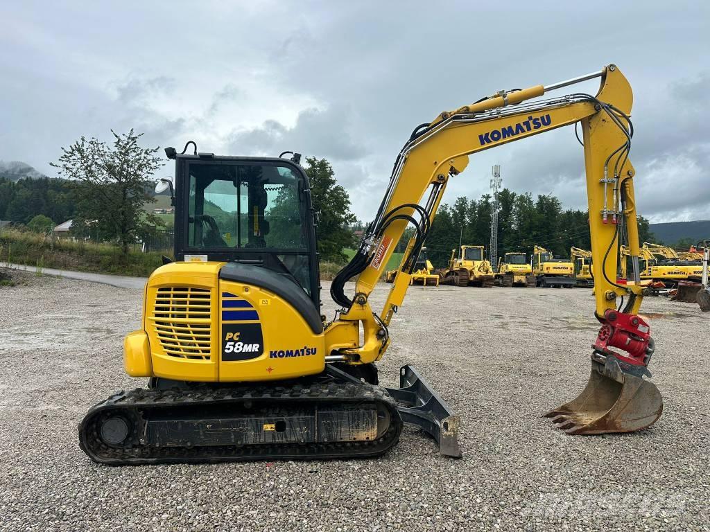Komatsu PC 58 MR-5 Mini kotrók < 7t