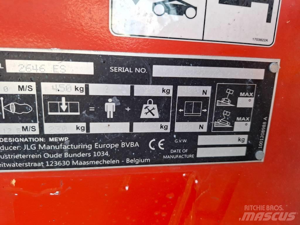 JLG 2646 ES Ollós emelők