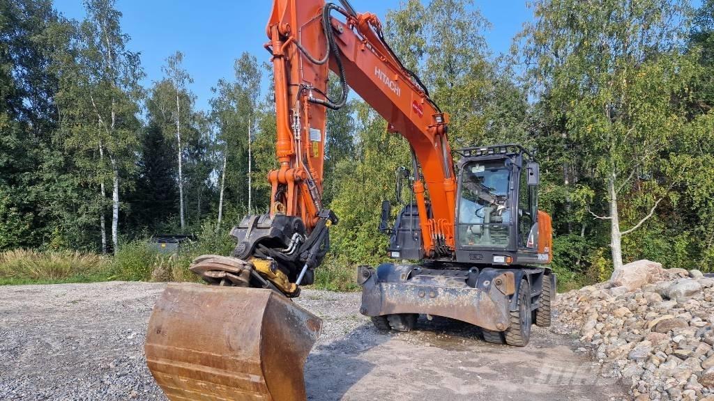 Hitachi ZX 170 W-6 Gumikerekes kotrók