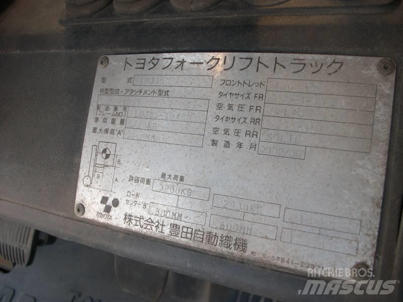 Toyota 7 FDJ 35 Dízel targoncák