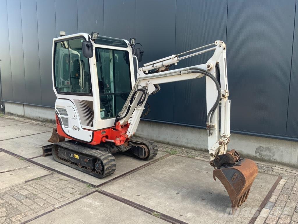 Yanmar SV 18 Mini kotrók < 7t