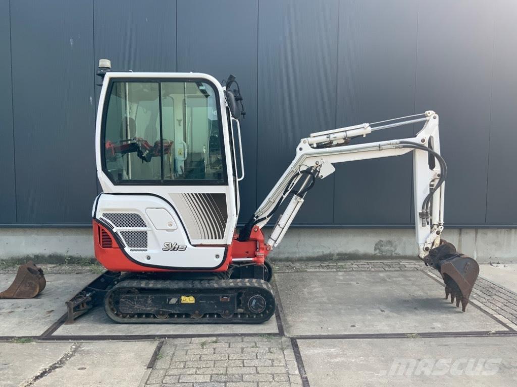 Yanmar SV 18 Mini kotrók < 7t