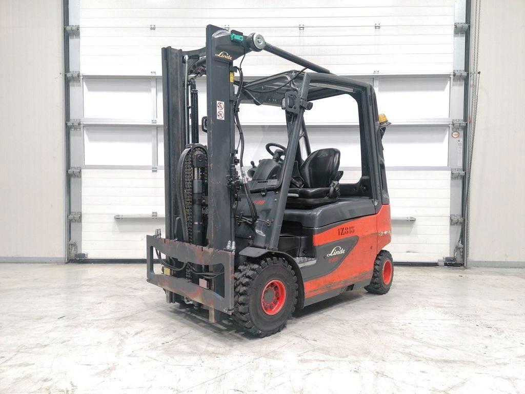 Linde E25-01 Elektromos targoncák
