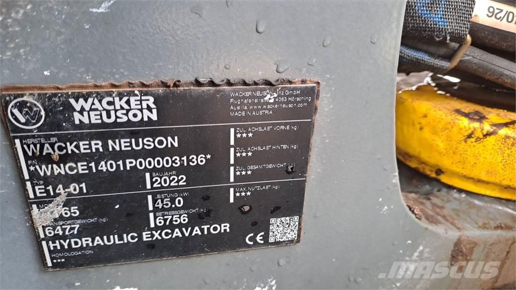 Wacker Neuson ET65 Lánctalpas kotrók