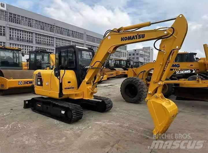 Komatsu PC 56-7 Mini kotrók < 7t