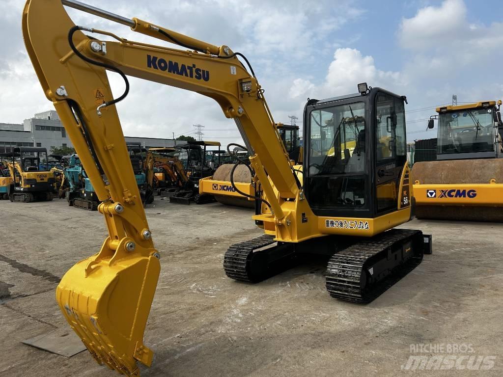 Komatsu PC 56-7 Mini kotrók < 7t